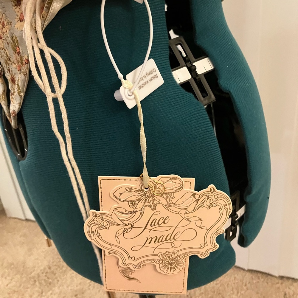 NWT Lacemade Van Gogh Sunflower Corset in XL - Picture 9 of 11